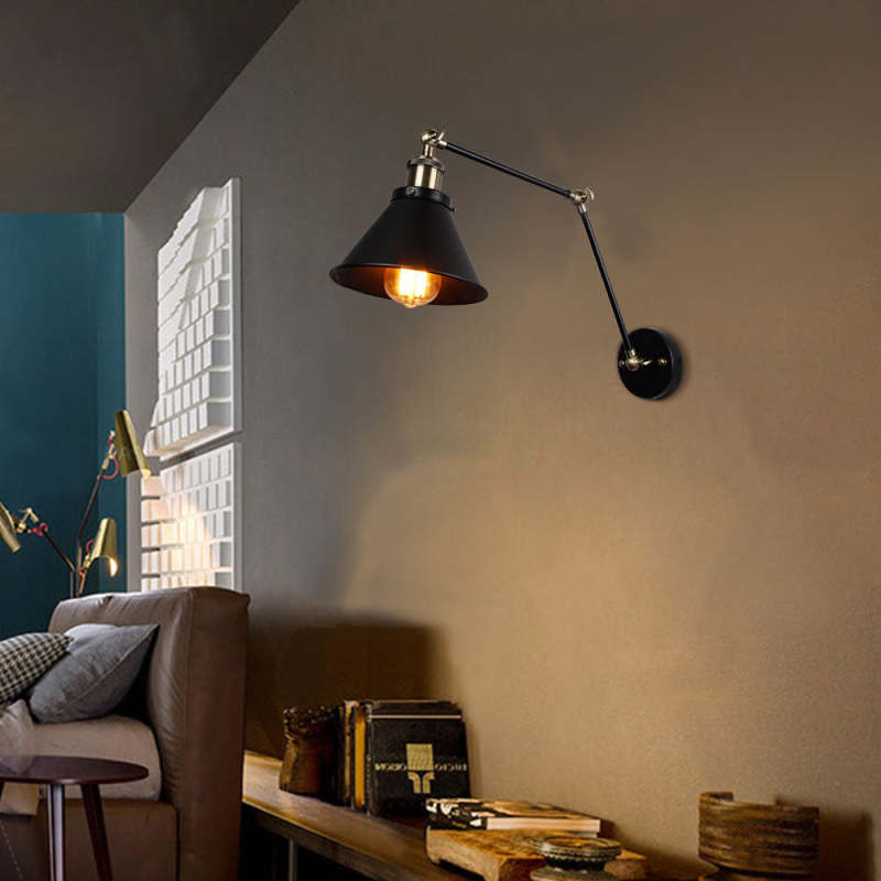 Erlenfield Metal Wall Light-Moonnatur