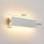 Darnelwood Acrylic Wall Light-Moonnatur