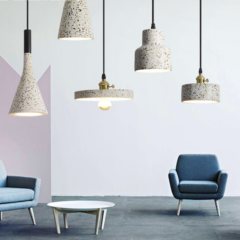 Garnellark Stone Pendant Light-Moonnatur
