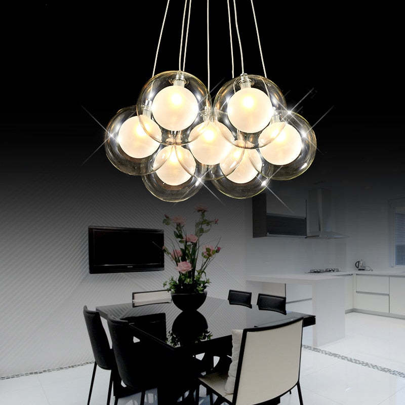 Lathenlynne Glass Pendant Light-Moonnatur