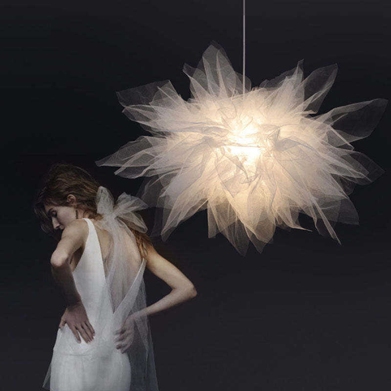 Laderwynne Fabric Pendant Light-Moonnatur