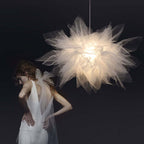Laderwynne Fabric Pendant Light-Moonnatur