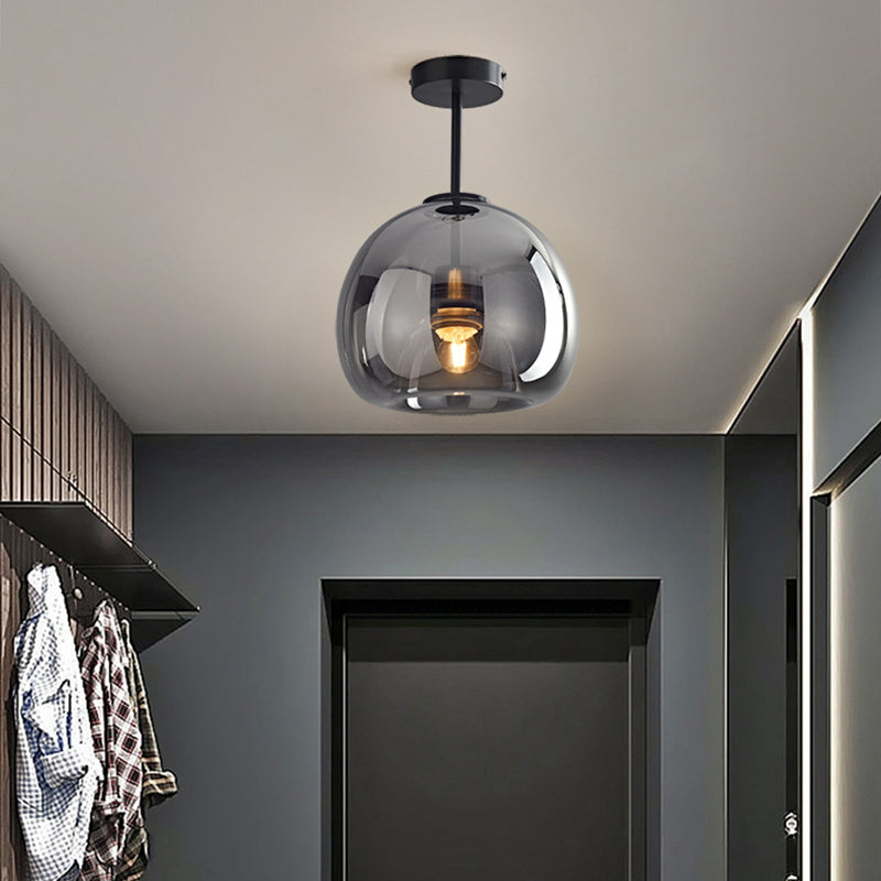Rhea Glass Semi-Flush Mount Ceiling Light/Pendant Light - Neutralighting