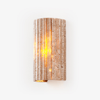 Sardenlynne Travertine Wall Light-Moonnatur