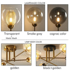 Inverrose Glass Chandelier-Moonnatur