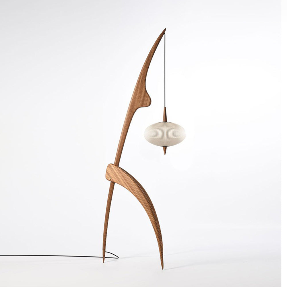 Sorrelley Fabric Floor Lamp-Moonnatur