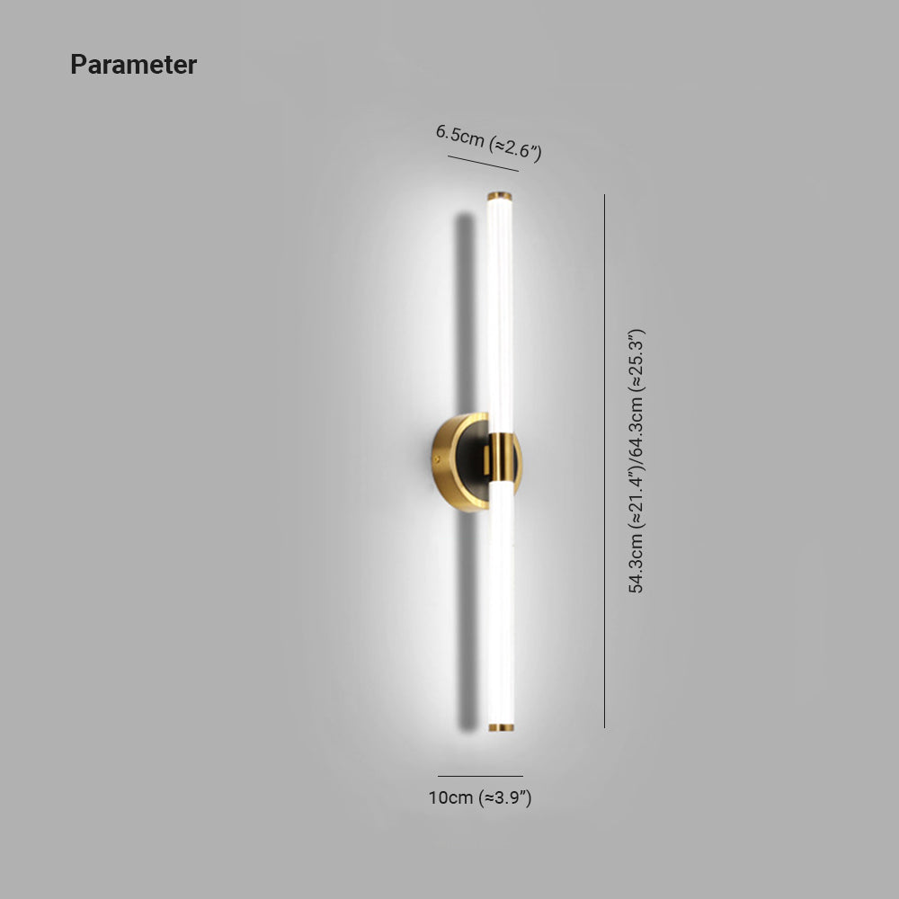 Finverfern Acrylic Wall Light-Moonnatur