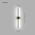 Finverfern Acrylic Wall Light-Moonnatur
