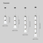 Baldenonna Glass Pendant Light-Moonnatur