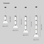 Baldenonna Glass Pendant Light-Moonnatur