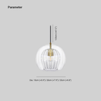 Ferrowrose Glass Pendant Light-Moonnatur