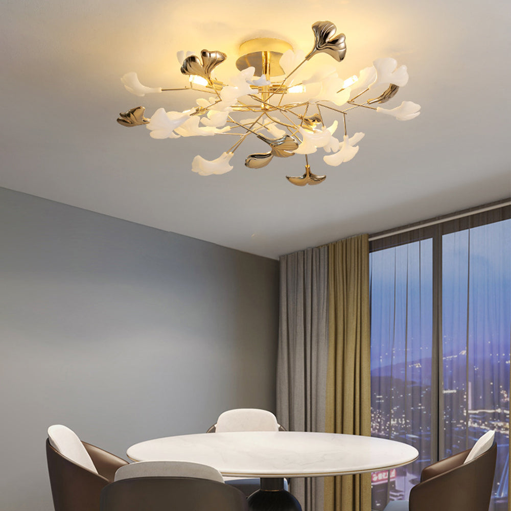 Casterenelle Ceramic Ceiling Light-Moonnatur