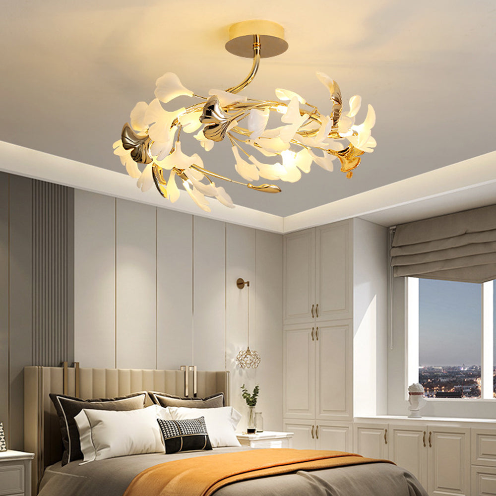 Casterenelle Ceramic Ceiling Light-Moonnatur