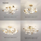 Casterenelle Ceramic Ceiling Light-Moonnatur