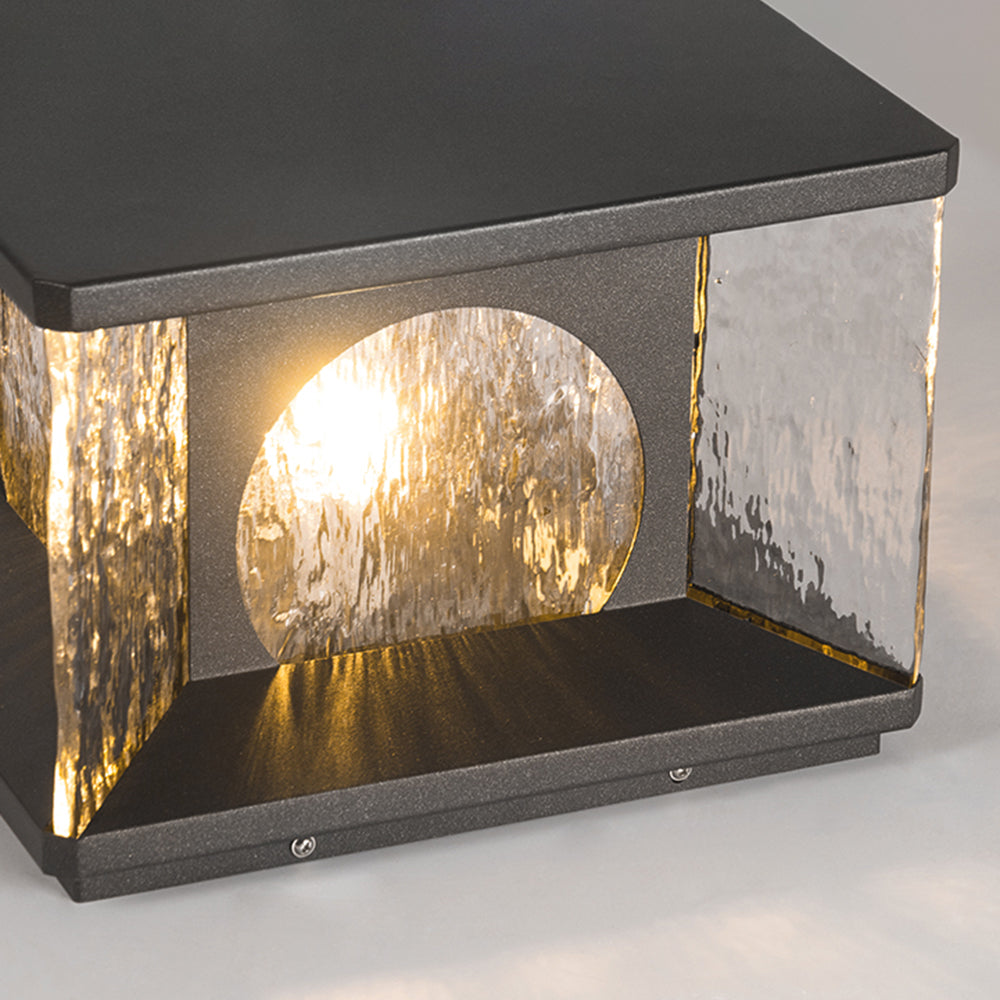 Meldenenis Glass Pillar Light-Moonnatur