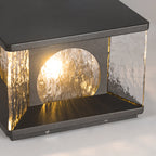 Meldenenis Glass Pillar Light-Moonnatur