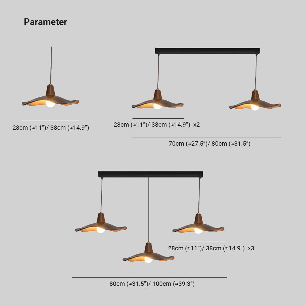 Carnelenis Resin Pendant Light-Moonnatur