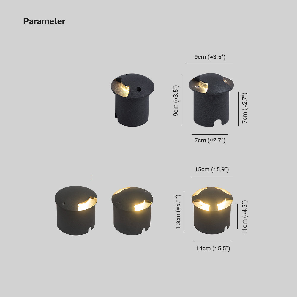 Castereris Glass Outdoor Light-Moonnatur