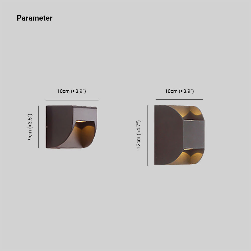 Pardenevia Metal Wall Light-Moonnatur