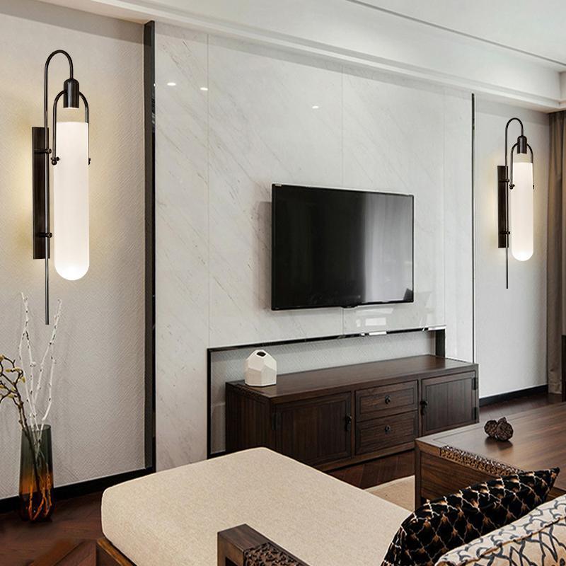 Korrera Glass Wall Light-Moonnatur