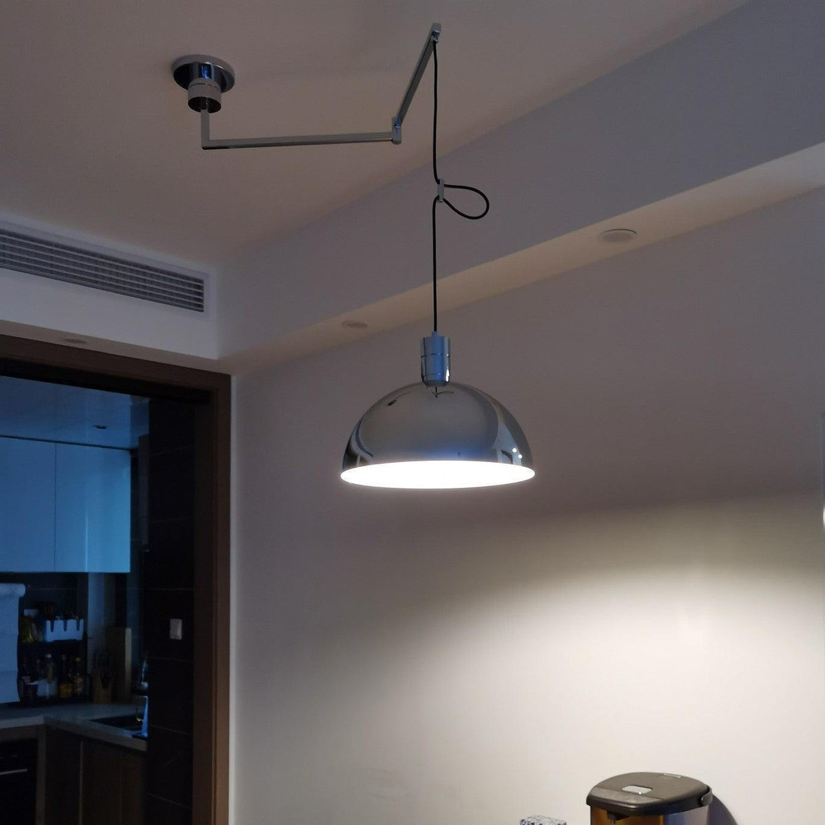 Vollara Glass Pendant Light-Moonnatur