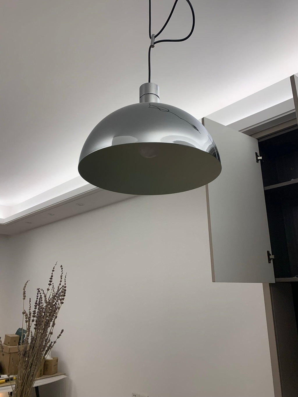 Vollara Glass Pendant Light-Moonnatur