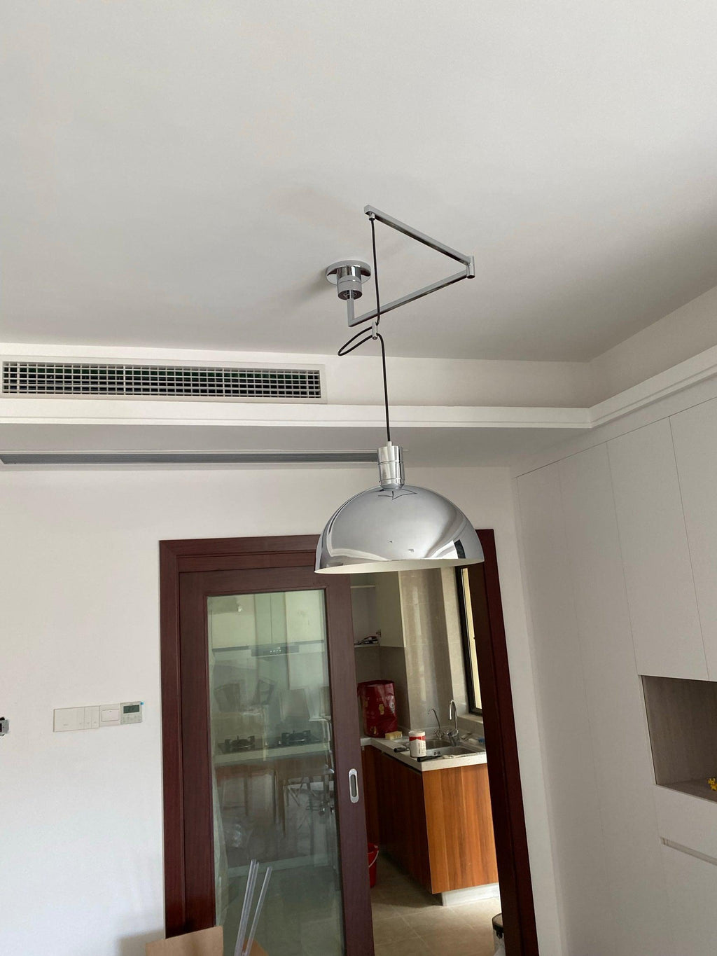 Vollara Glass Pendant Light-Moonnatur