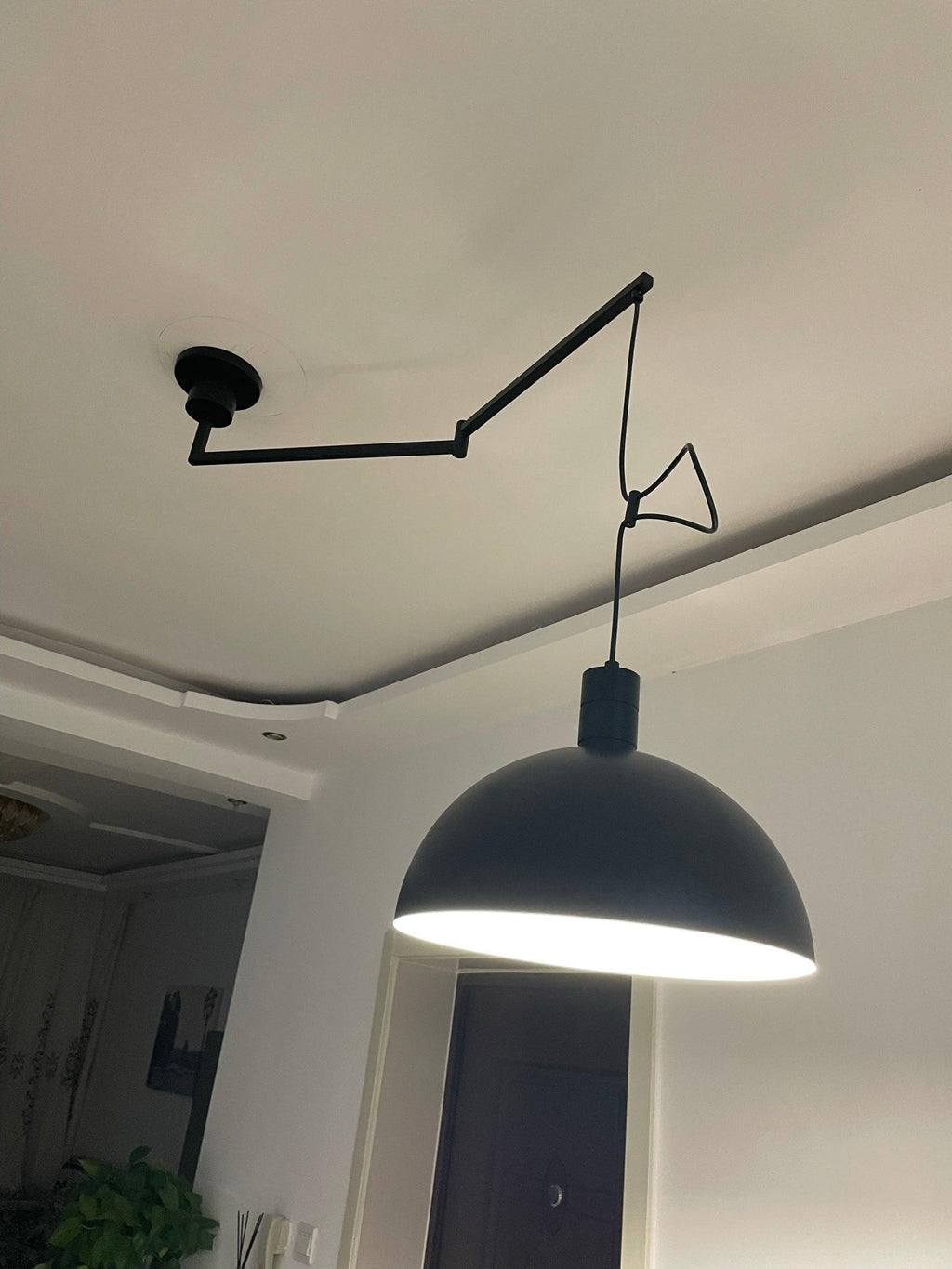 Vollara Glass Pendant Light-Moonnatur