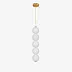 Meralis Glass Pendant Lamp-Moonnatur