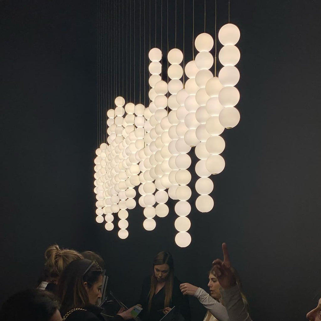 Meralis Glass Pendant Lamp-Moonnatur