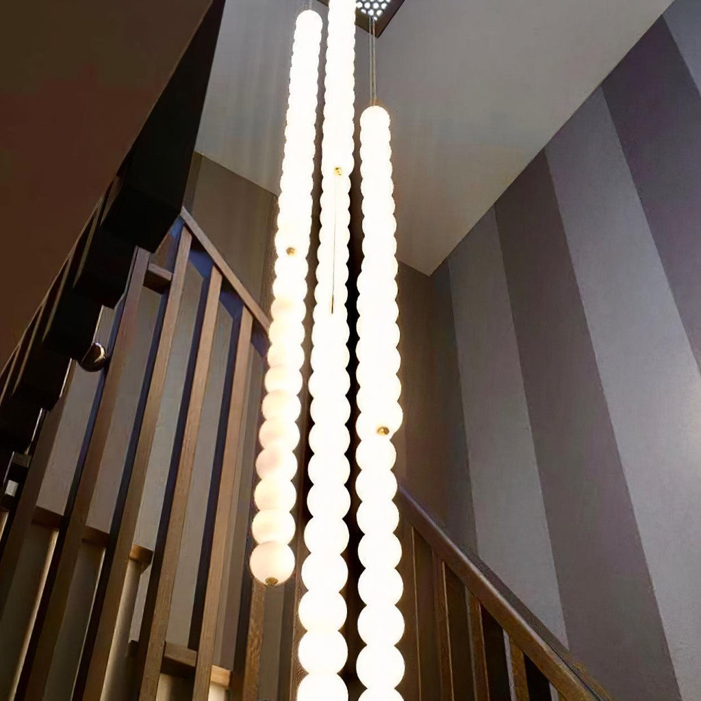 Meralis Glass Pendant Lamp-Moonnatur