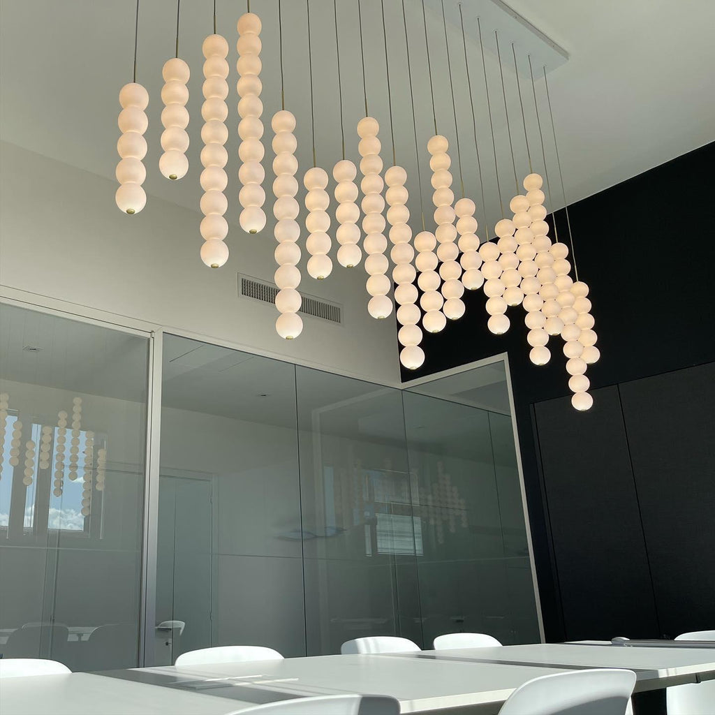 Meralis Glass Pendant Lamp-Moonnatur