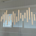 Meralis Glass Pendant Lamp-Moonnatur