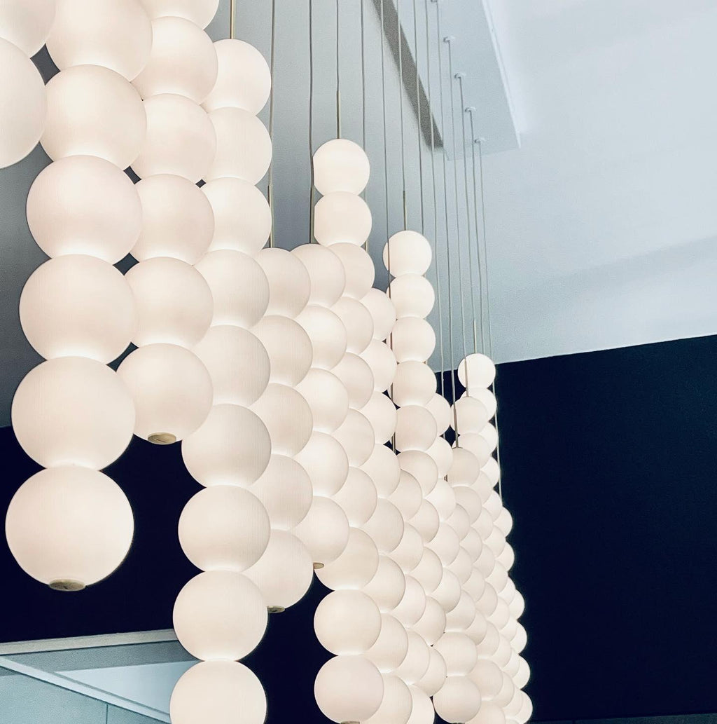 Meralis Glass Pendant Lamp-Moonnatur