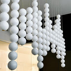 Meralis Glass Pendant Lamp-Moonnatur