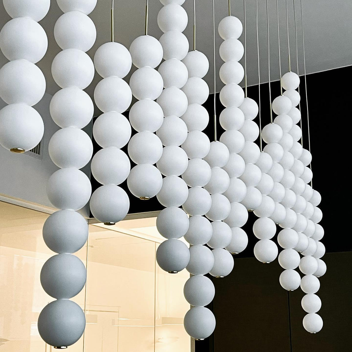 Meralis Glass Pendant Lamp-Moonnatur