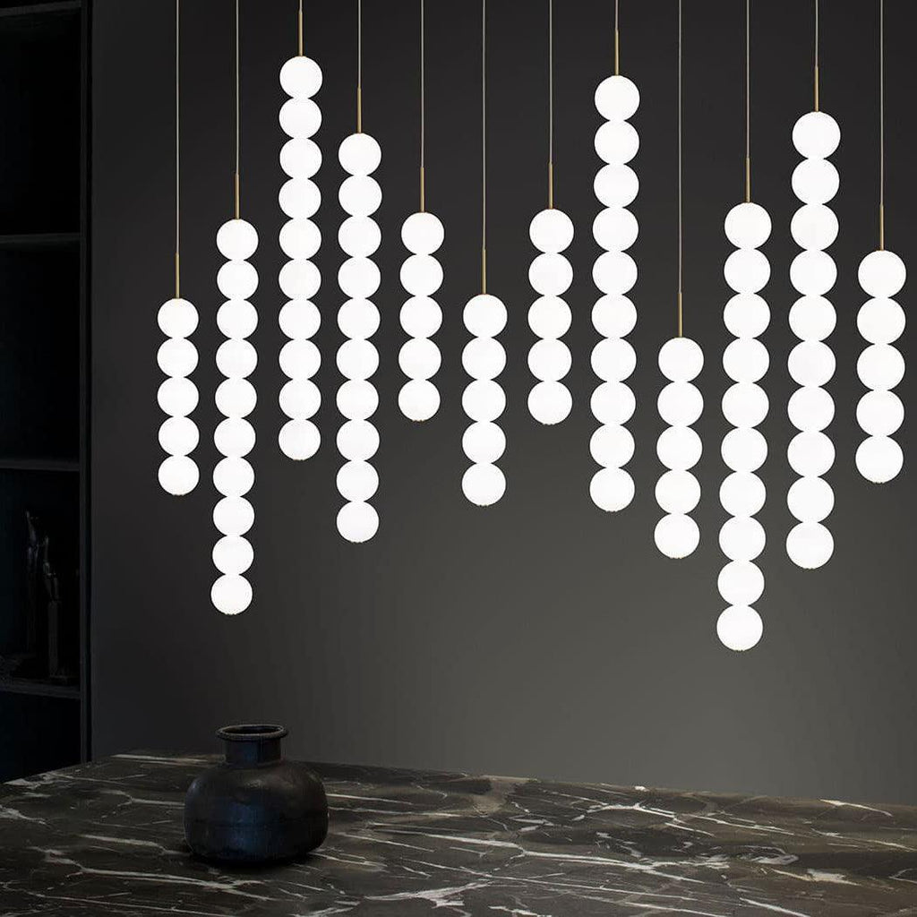 Meralis Glass Pendant Lamp-Moonnatur