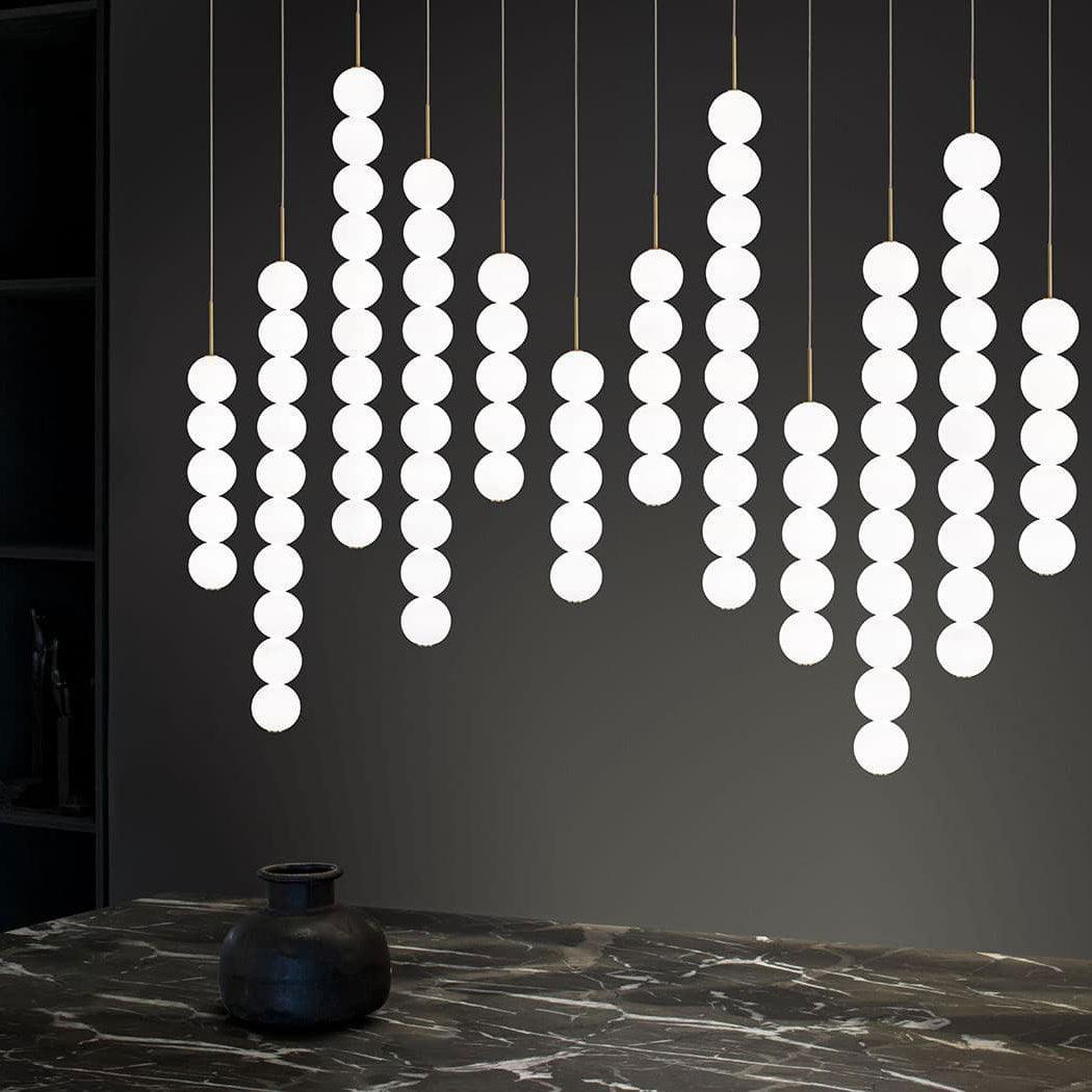 Meralis Glass Pendant Lamp-Moonnatur