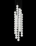 Meralis Glass Pendant Lamp-Moonnatur