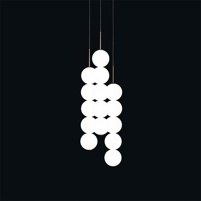 Meralis Glass Pendant Lamp-Moonnatur