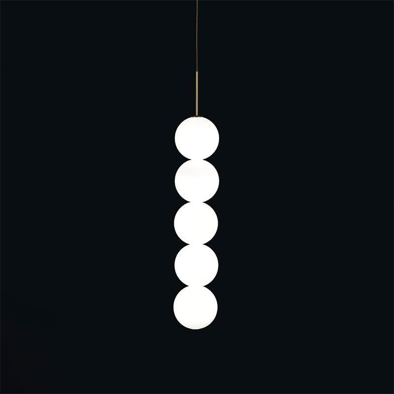Meralis Glass Pendant Lamp-Moonnatur