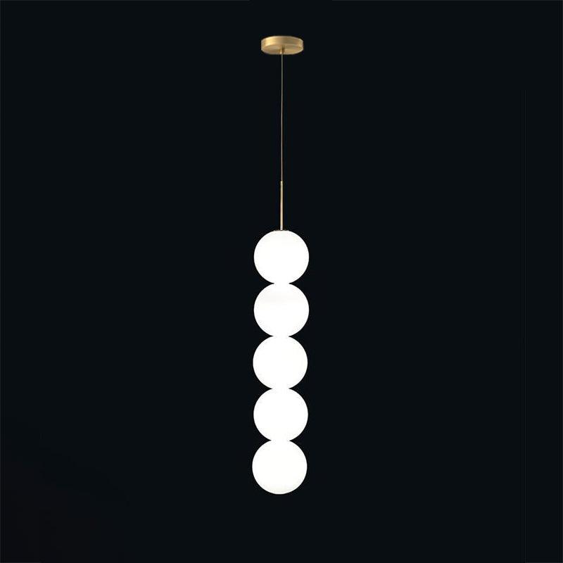 Meralis Glass Pendant Lamp-Moonnatur