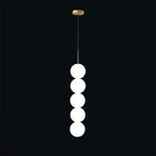 Meralis Glass Pendant Lamp-Moonnatur