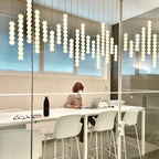 Meralis Glass Pendant Lamp-Moonnatur