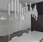 Meralis Glass Pendant Lamp-Moonnatur