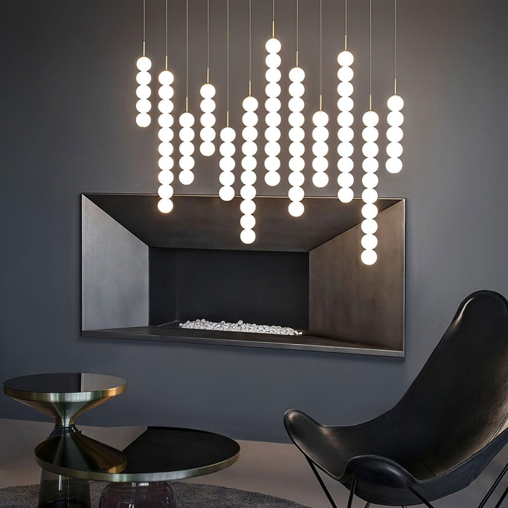 Meralis Glass Pendant Lamp-Moonnatur