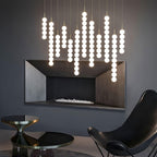 Meralis Glass Pendant Lamp-Moonnatur