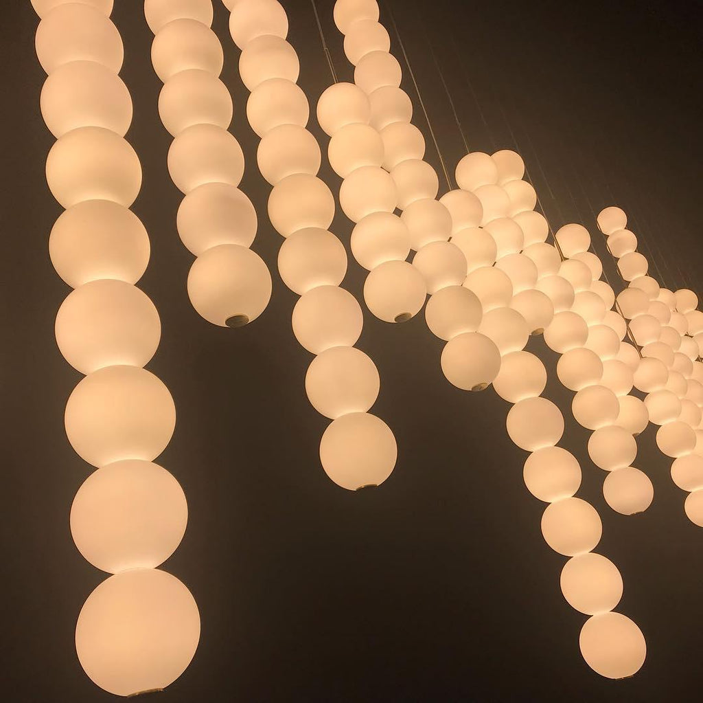 Meralis Glass Pendant Lamp-Moonnatur