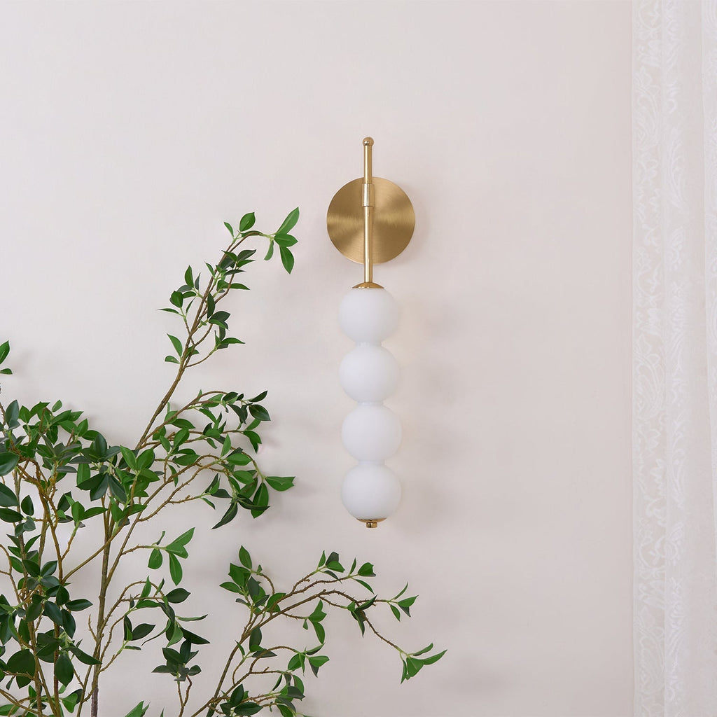 Wyreneth Glass Wall Light-Moonnatur