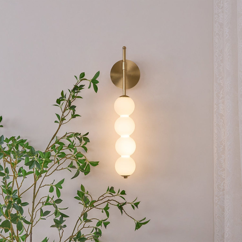 Wyreneth Glass Wall Light-Moonnatur
